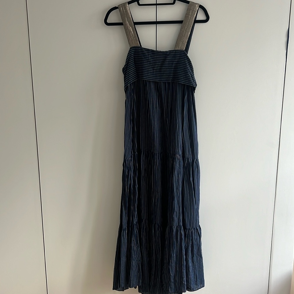 Ulla Johnson Pinstripe Sundress